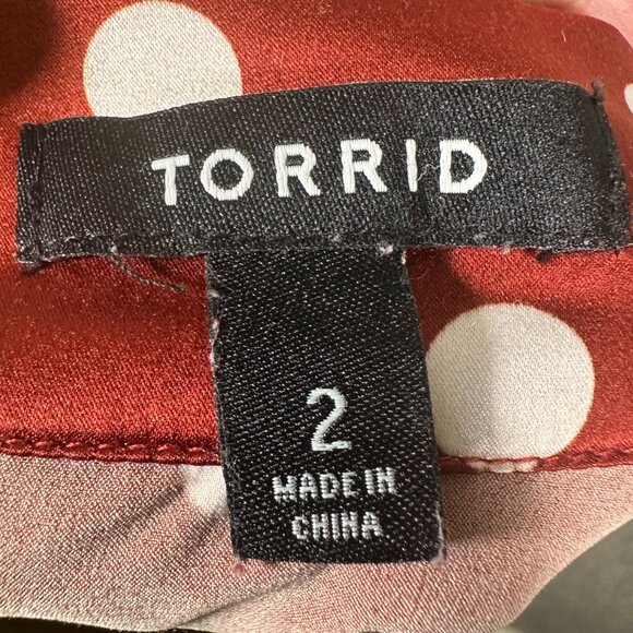 Torrid MIDI SATIN SLIP SKIRT - Picture 11 of 15